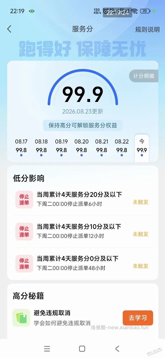 送外卖累成狗 - 线报酷