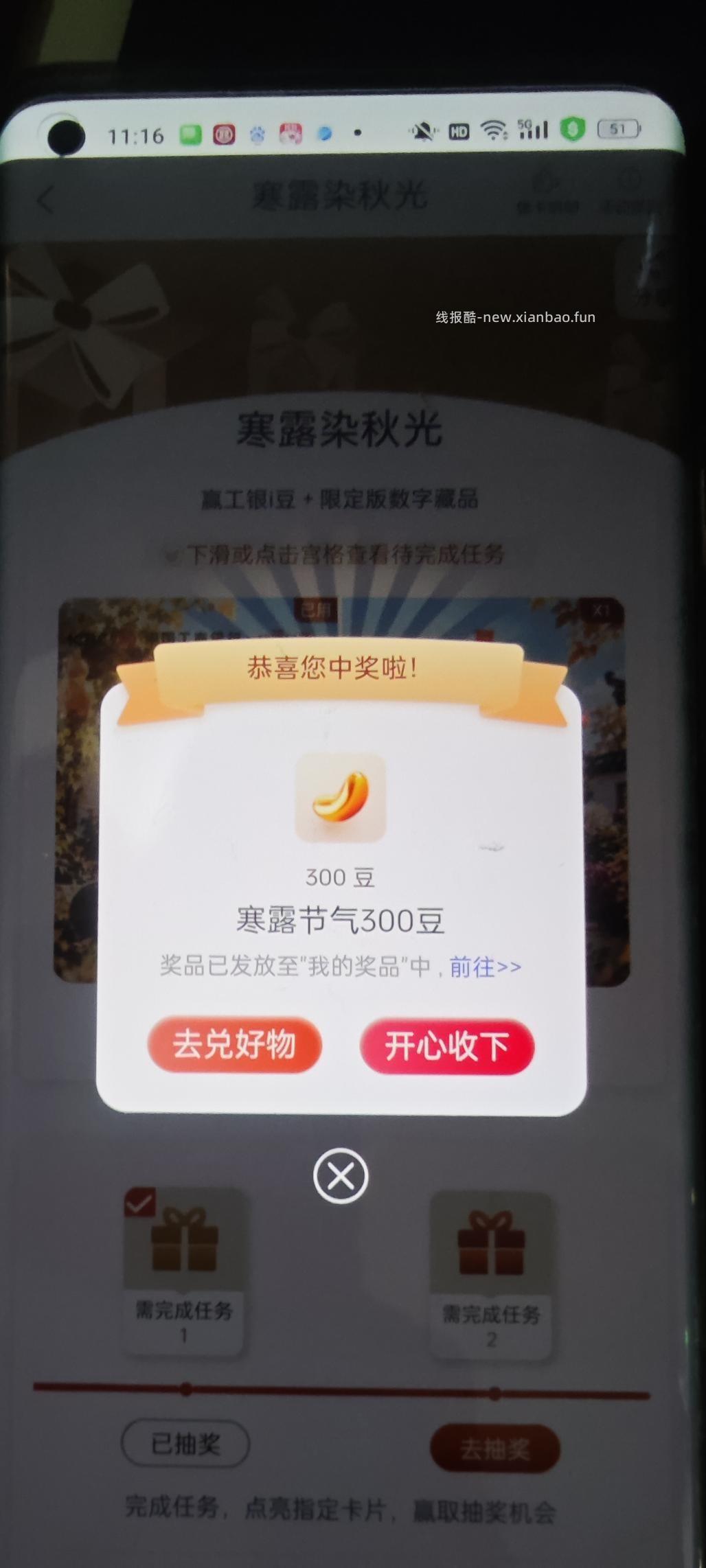 寒露染秋光300豆 - 线报酷