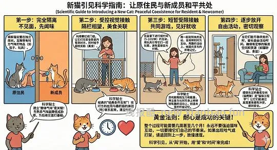 讨论/【科普】养猫科普漫画，不定期更新中（2.10 更新封窗、新手养猫误区科普） - 线报酷