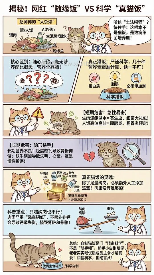 讨论/【科普】养猫科普漫画，不定期更新中（2.10 更新封窗、新手养猫误区科普） - 线报酷