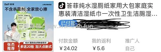 答菲湿厕纸5包 100抽 6.4r - 线报酷