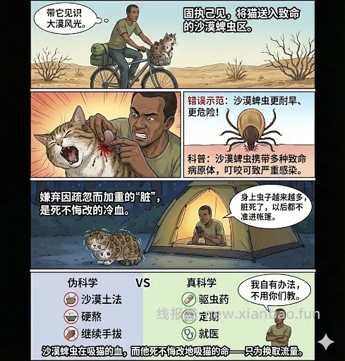 讨论/【科普】养猫科普漫画，不定期更新中（2.10 更新封窗、新手养猫误区科普） - 线报酷