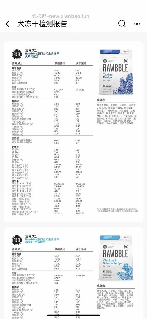 bixbi冻干737g，💰223～246 - 线报酷